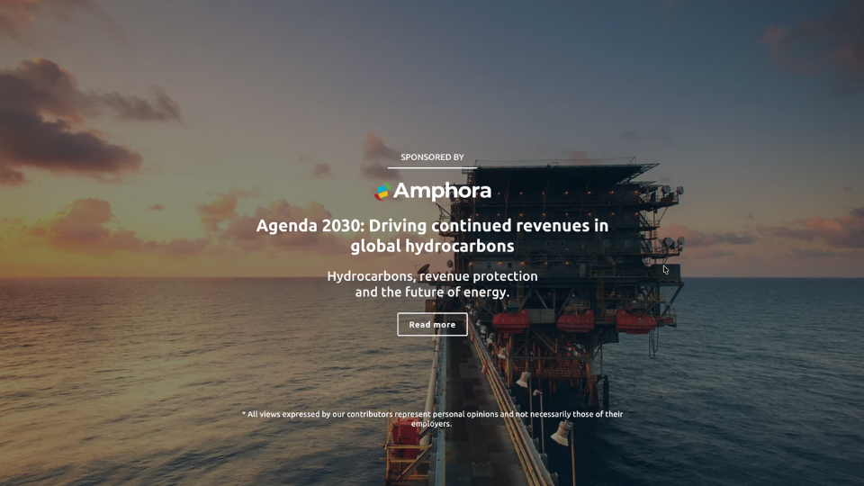 Agenda 2030: Driving continued revenues in global hydrocarbons